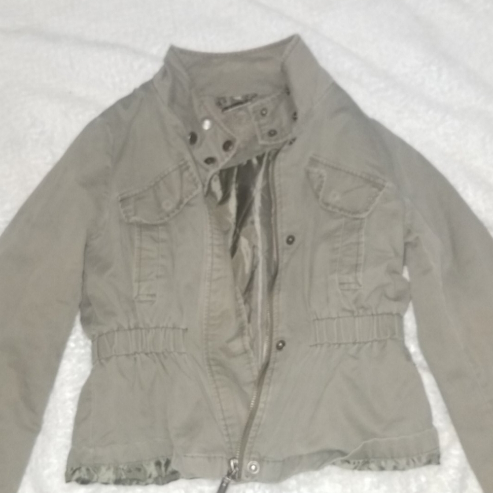 Dark green jacket